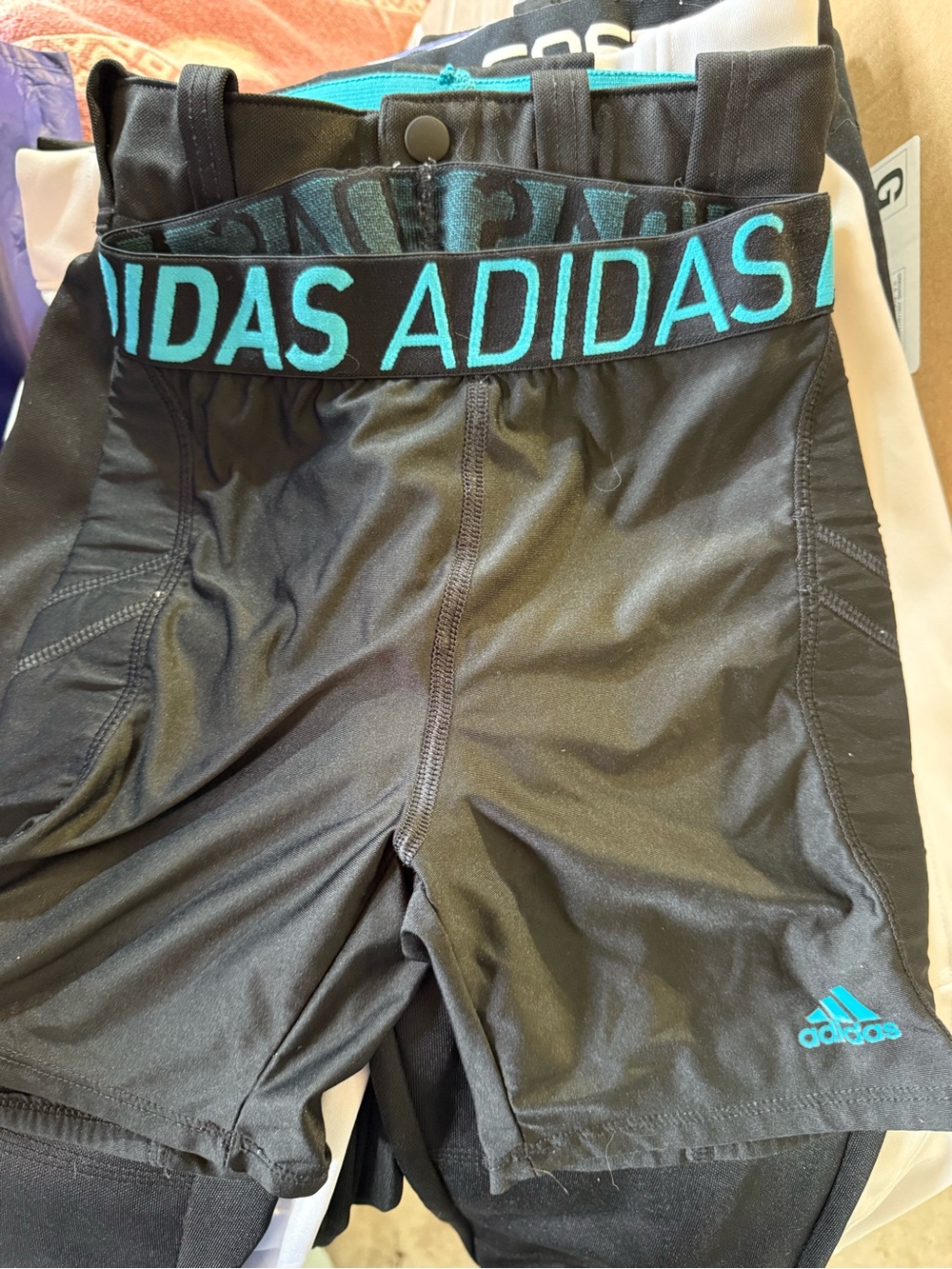 Adidas Youth sliding shorts black